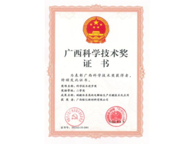 广西区科学技术进步奖